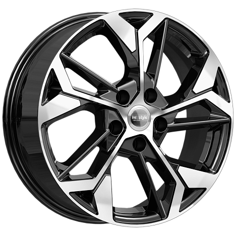 Диски Р 17 RE:Style КС1062 (ZV 17_Tiggo 4 Pro) (6.5J*17H2 5*108 et33 dia60.1) алмаз черный